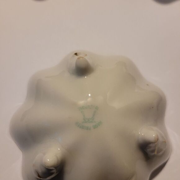 Japan Vintage Footed hand painted and Design Bowl Gilding 2-2/3 wide 5 pieces - Picture 5 of 5